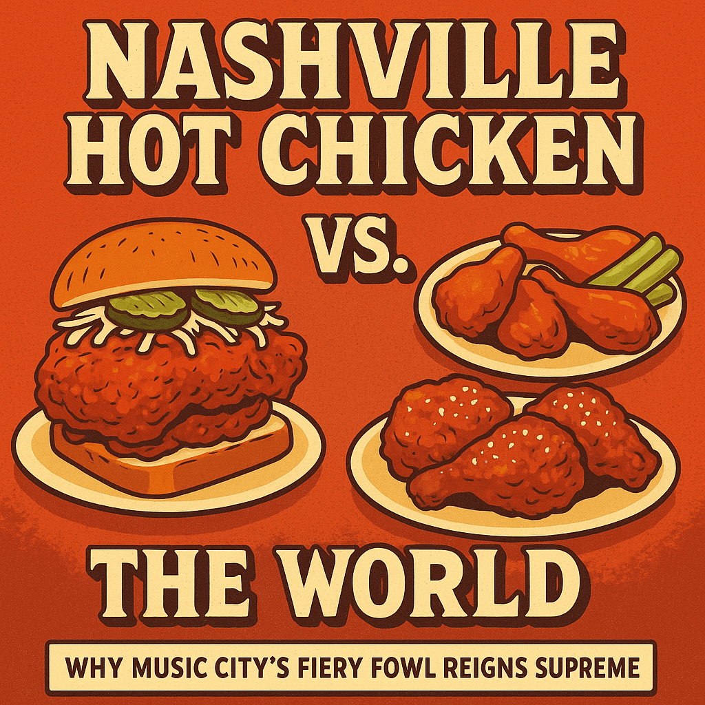 Nashville Hot Chicken vs. The World: Why Music City's Fiery Fowl Reigns Supreme